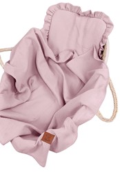 Prikaži podrobnosti za Komplet odeja in vzglavnik iz muslina DIRTY PINK Slika Komplet odeja in vzglavnik iz muslina DIRTY PINK