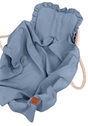 Prikaži podrobnosti za Komplet odeja in vzglavnik iz muslina JEANS Slika Komplet odeja in vzglavnik iz muslina JEANS