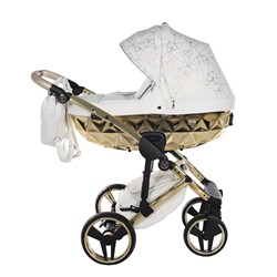 Prikaži podrobnosti za Junama Heart Eco 01 WHITE+GOLD Slika Junama Heart Eco 01 WHITE+GOLD