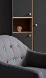 Prikaži podrobnosti za Colette Anthracite 2-delna omara Slika Colette Anthracite 2-delna omara