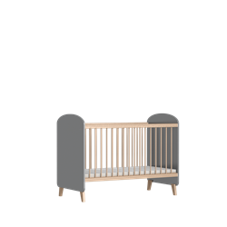 Prikaži podrobnosti za Colette Grey postelja 120x60 Slika Colette Grey postelja 120x60