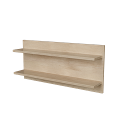 Prikaži podrobnosti za Peak Natural Oak&White stenska polica Slika Peak Natural Oak&White stenska polica