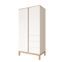 Prikaži podrobnosti za Loop White&Oak 2-delna omara Slika Loop White&Oak 2-delna omara