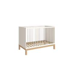 Prikaži podrobnosti za Loop White&Oak postelja 120x60 Slika Loop White&Oak postelja 120x60