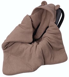 Prikaži podrobnosti za Odeja za lupinico Boucle BROWN Slika Odeja za lupinico Boucle BROWN