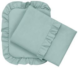 Prikaži podrobnosti za 2-delna posteljnina za obposteljno posteljo z volančki GREEN Slika 2-delna posteljnina za obposteljno posteljo z volančki GREEN