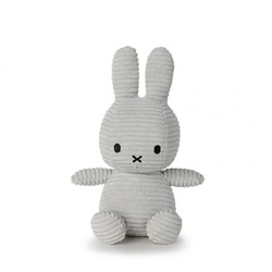 Prikaži podrobnosti za Miffy zajček mehka igrača Corduroy 23 cm - SOFT GREY Slika Miffy zajček mehka igrača Corduroy 23 cm - SOFT GREY