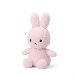 Prikaži podrobnosti za Miffy zajček mehka igrača Terry Light Pink - 23 cm Slika Miffy zajček mehka igrača Terry Light Pink - 23 cm
