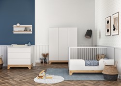 Prikaži podrobnosti za Lumina White stenska polica Slika Lumina White stenska polica