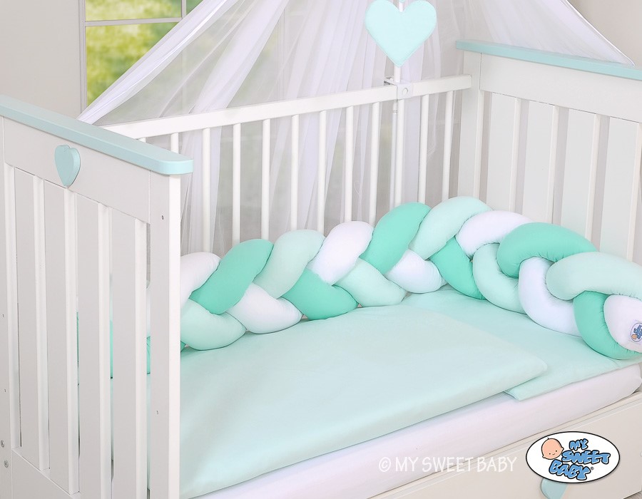 Slika Kitka 180 cm TURQUOISE, GREEN, WHITE