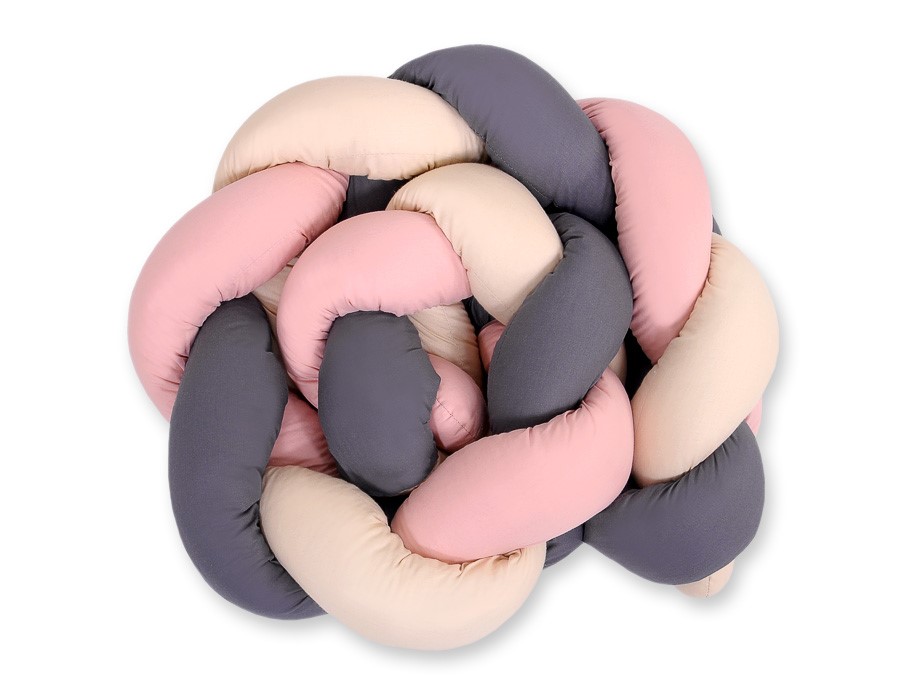 Slika Kitka 180 cm ANTHRACITE, BEIGE, PINK
