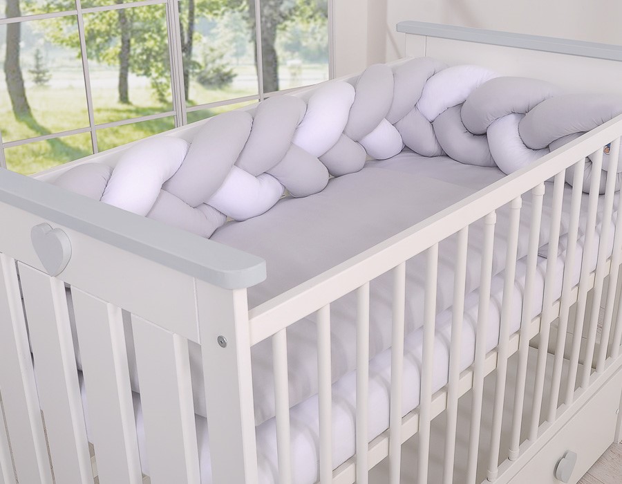Slika Kitka 180 cm LIGHT GREY, WHITE