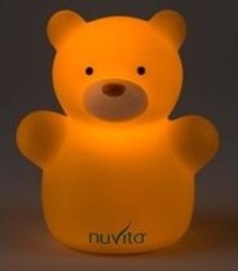 Slika Nočna svetilka oranžni medvedek