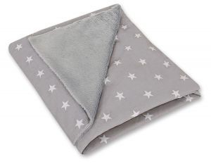 Slika Dvostranska odeja za lupinico STARS GREY