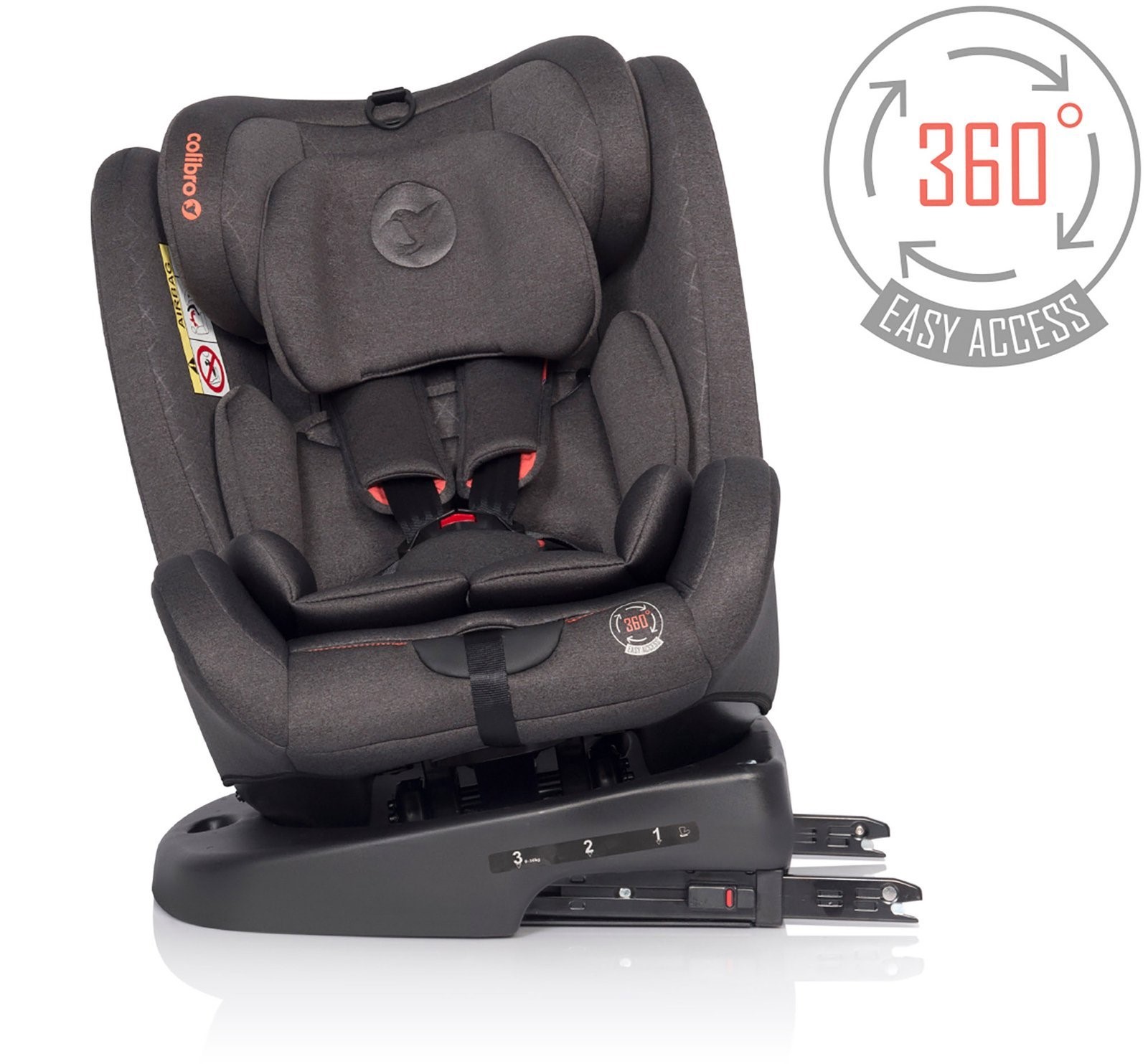 Slika Colibro Omni Isofix 0-36 kg GRANITO - NOVO
