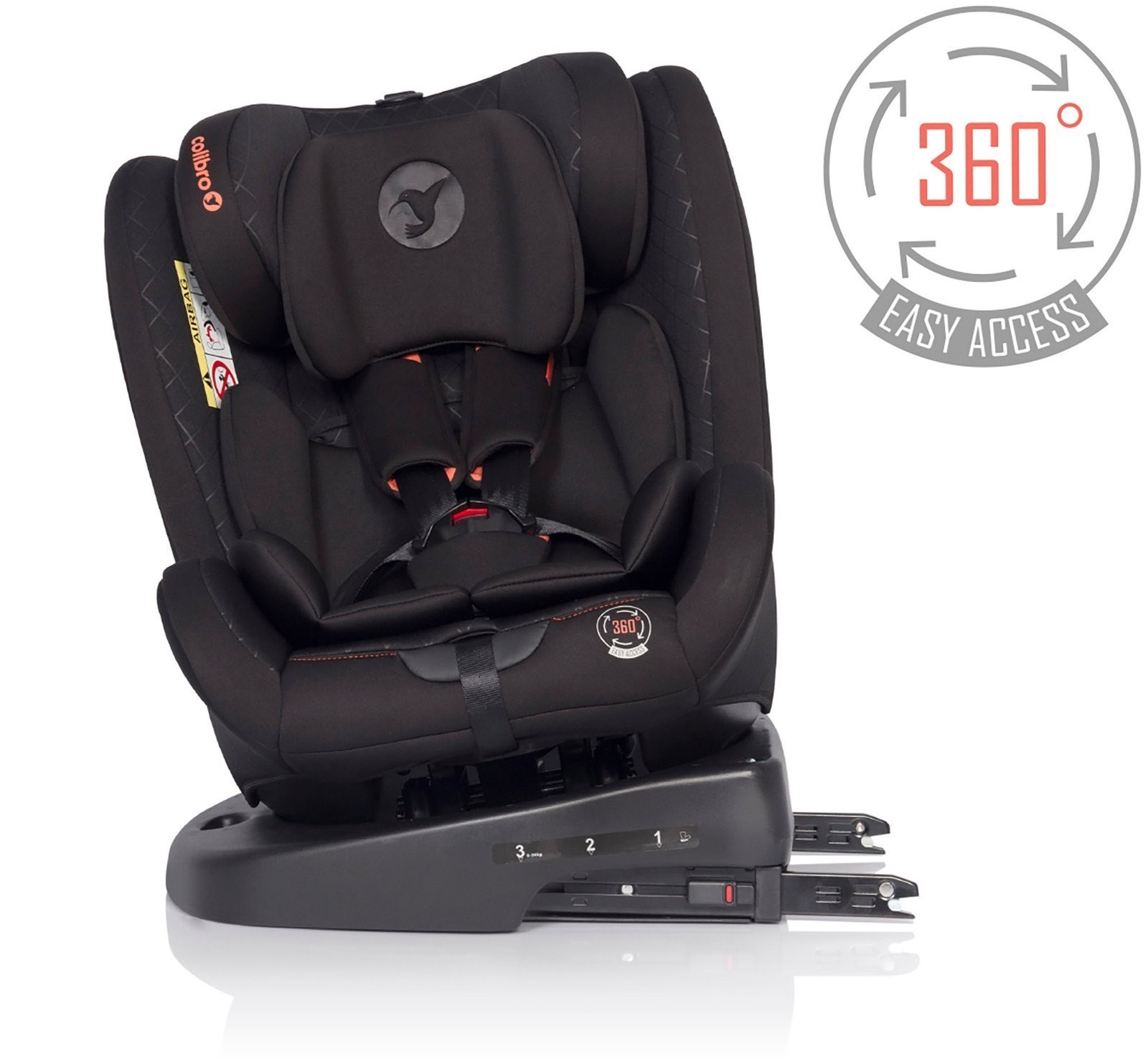 Slika Colibro Omni Isofix 0-36 kg ONYX - NOVO