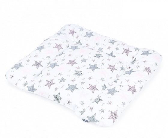 Slika Previjalna podloga PINK STARS