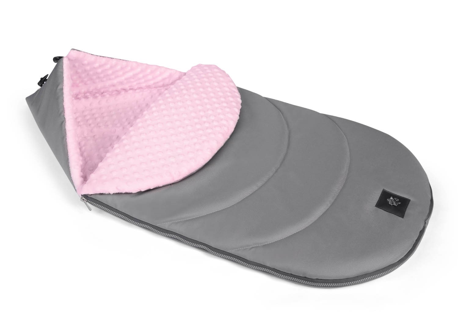 Slika Jesensko/zimska vreča Tesoro GREY/PINK