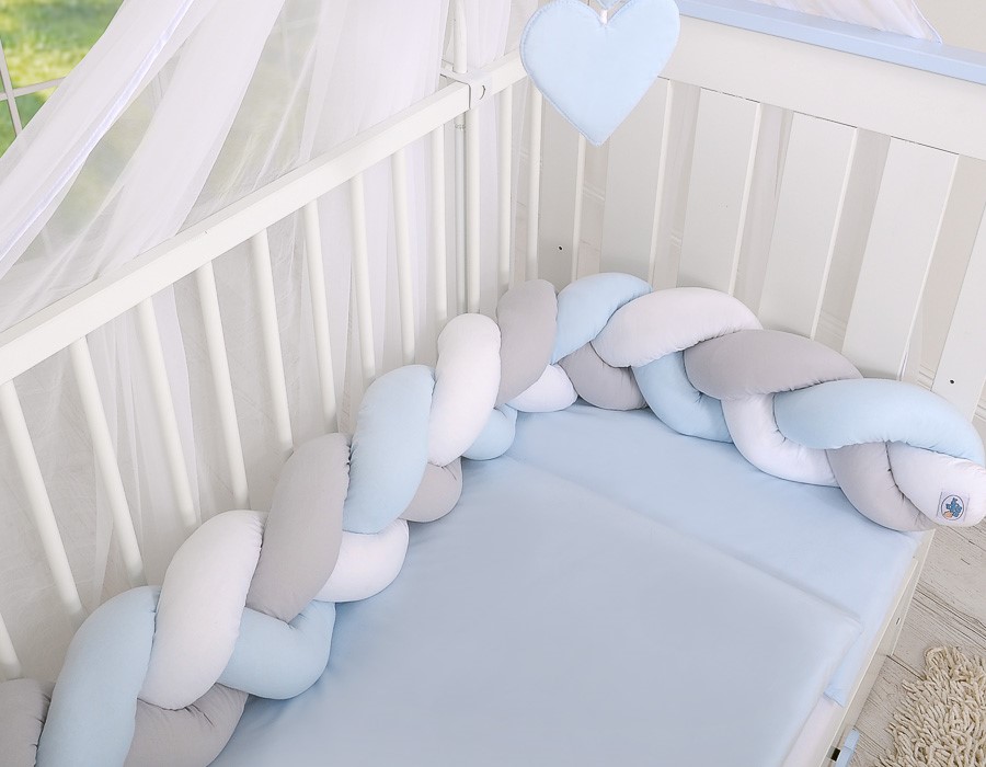 Slika Kitka 180 cm BLUE, GREY, WHITE