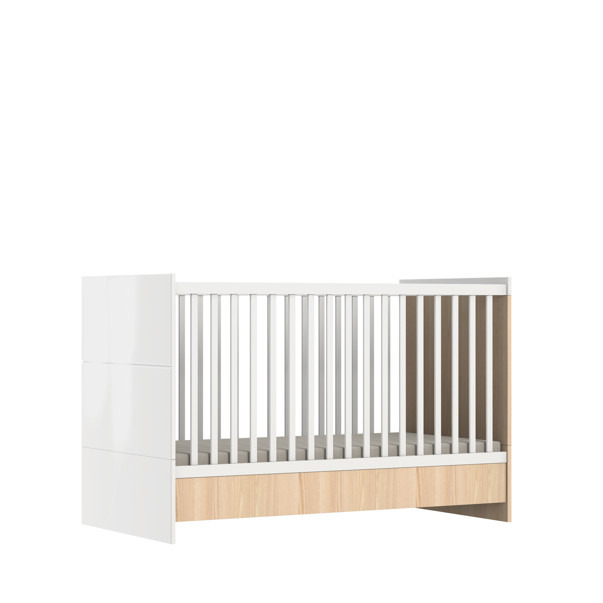 Slika Alda Classic postelja 140x70 cm + pomična stranica + zaščita proti grizenju robov