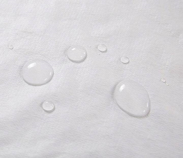 Slika Nepremočljiva rjuha 120x60 jersey WHITE
