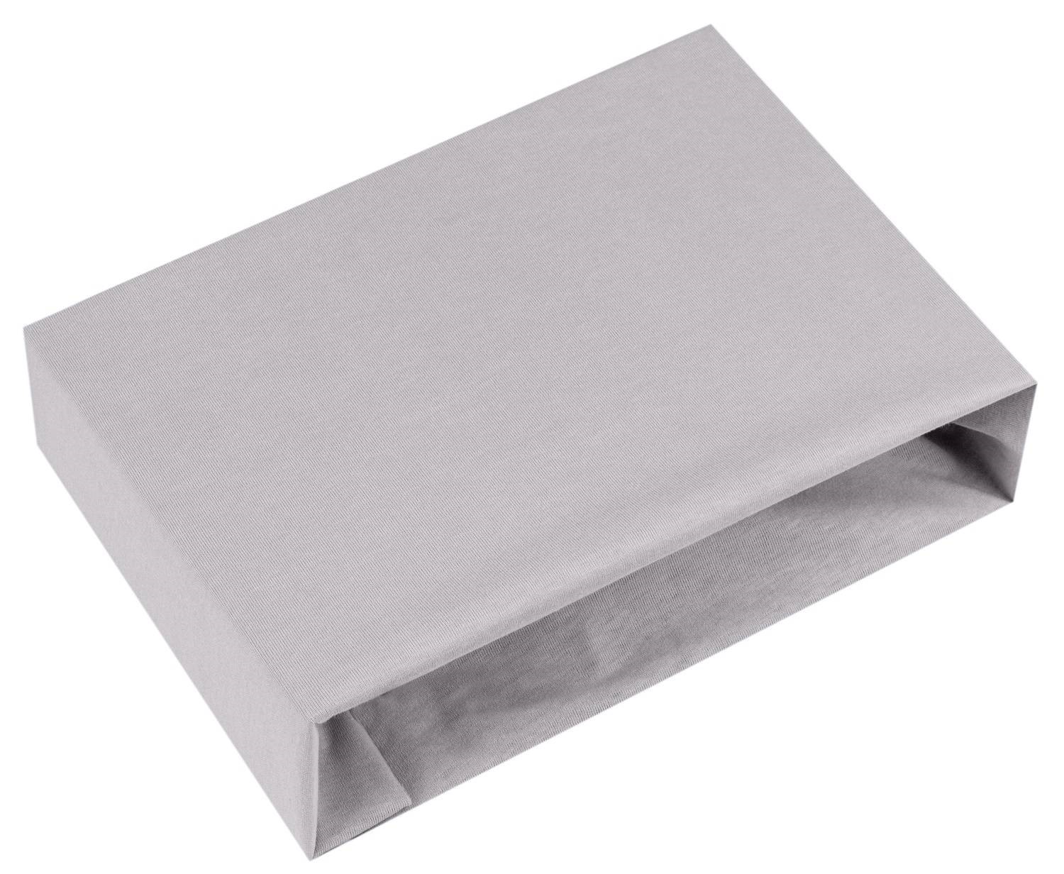 Slika Zaščita za vzmetnico - nepremočljiva rjuha 120x60 jersey GREY