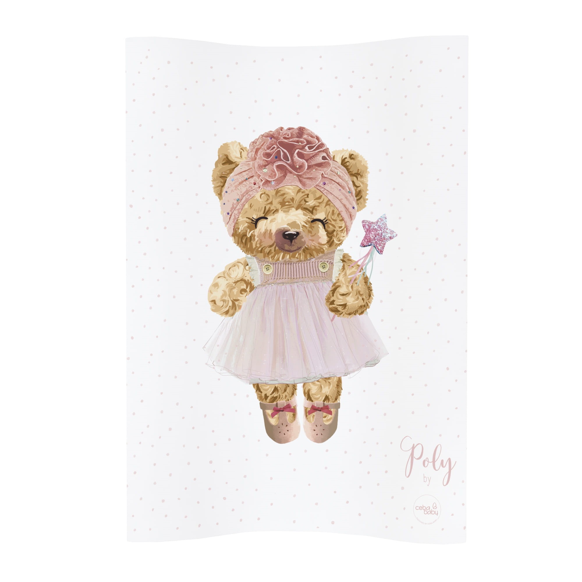 Slika Previjalna podloga z robovi Fluffy Puffy POLY
