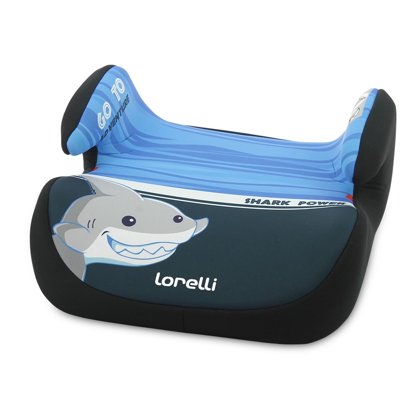 Slika Jahač Topo Comfort 15-36 kg SHARK Light-Dark Blue