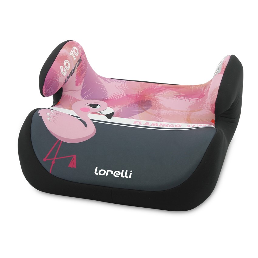 Slika Jahač Topo Comfort 15-36 kg FLAMINGO Grey-Pink