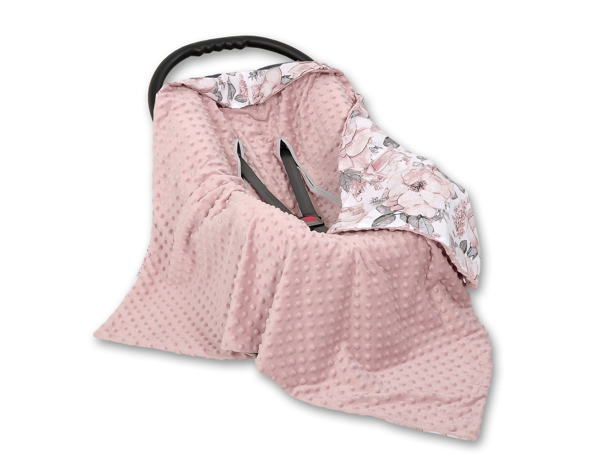 Slika Dvostranska odeja za lupinico PASTEL PINK