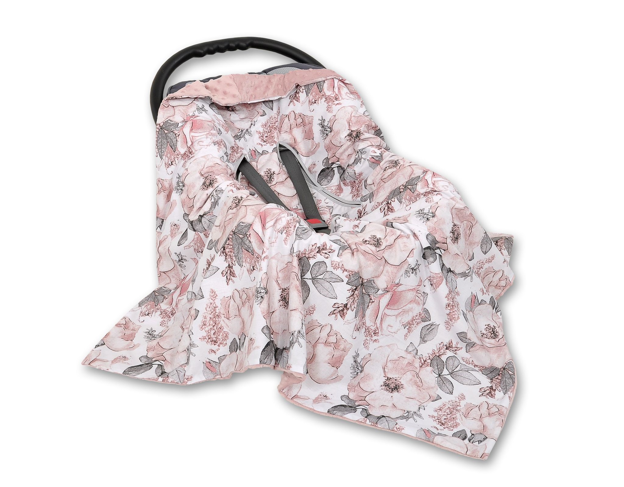 Slika Dvostranska odeja za lupinico PASTEL PINK