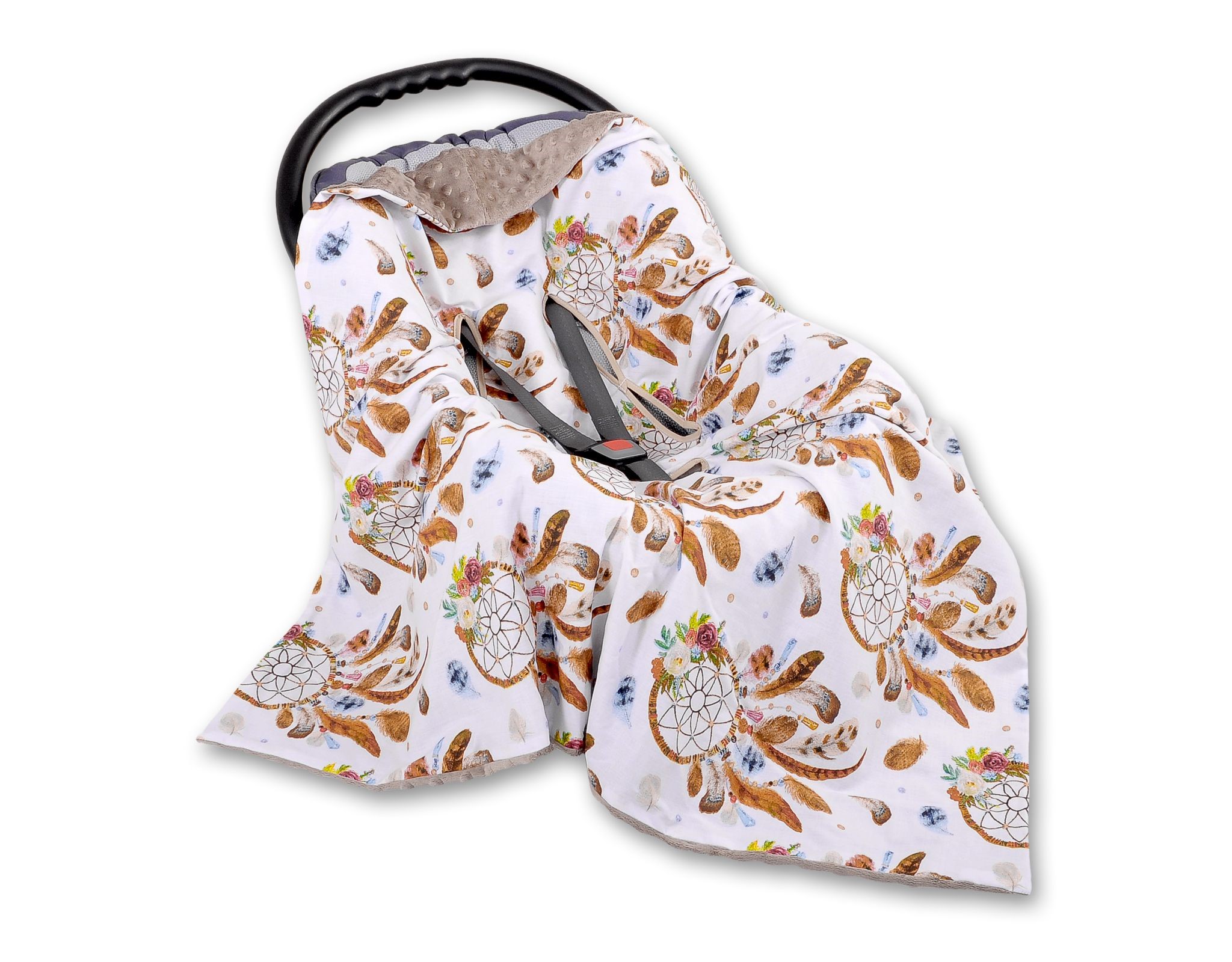 Slika Dvostranska odeja za lupinico DREAM CATCHERS WHITE