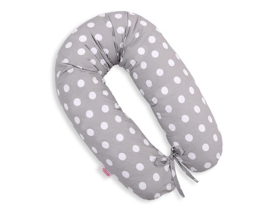Slika Blazina za dojenje DOTS ON GREY