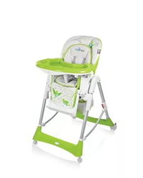 Slika Baby Design stolček za hranjenje Bambi GREEN