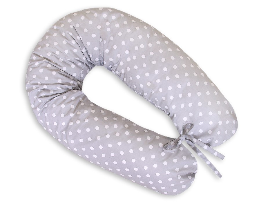 Slika Blazina za dojenje LITTLE DOTS ON GREY