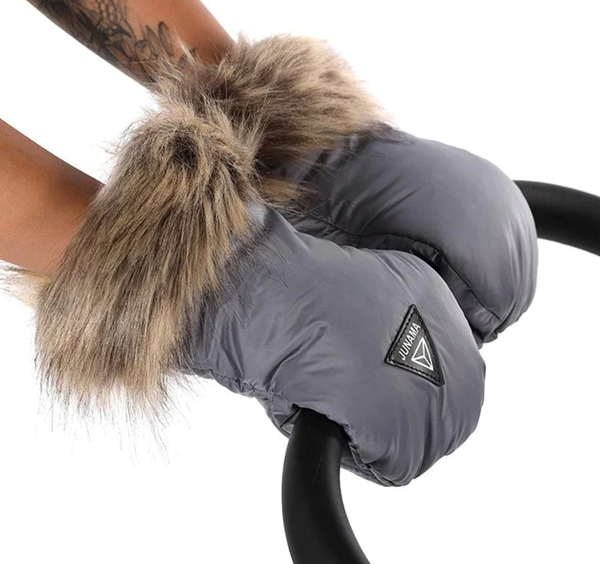Slika Zimske rokavice Junama GREY SILVER