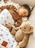 Slika 2- delna posteljnina Infantilo muslin TEDDY BEAR, Slika 3