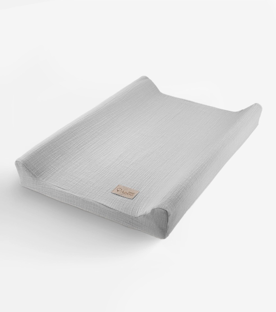 Slika Prevleka muslin za previjalno podlogo 50x70 BOHO GREY