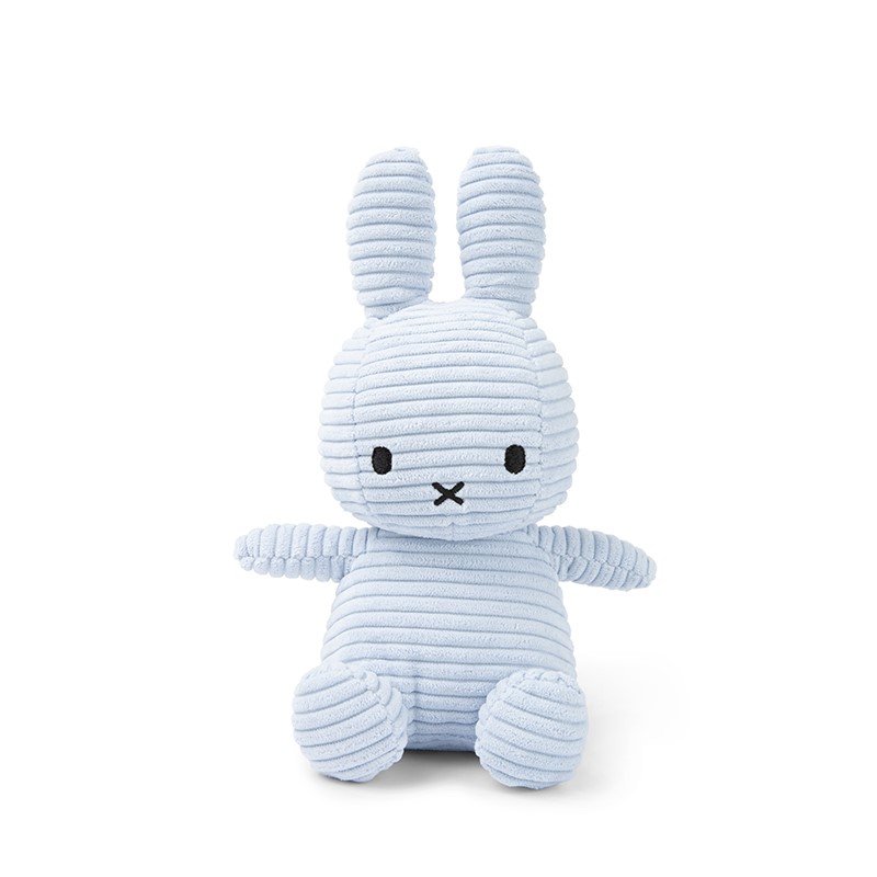 Slika Miffy zajček mehka igrača Corduroy 23 cm  - ICE BLUE