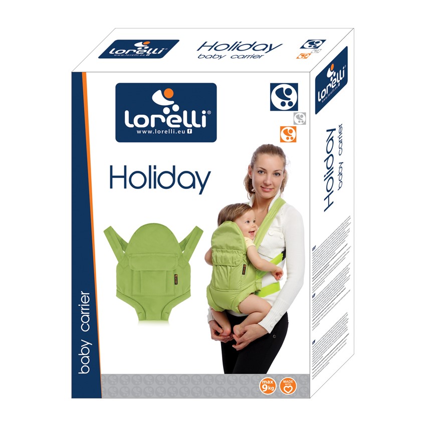 Slika Lorelli Holiday nosilka/kenguru GREEN