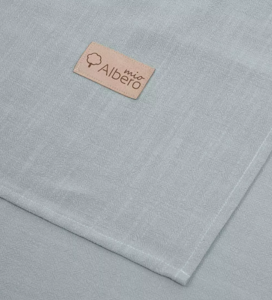 Slika Albero Mio letna odeja muslin Turquoise