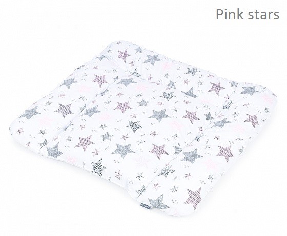 Slika Pralna previjalna podloga PINK STARS
