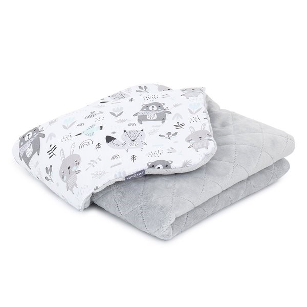 Slika Odeja Minky BOHO GREY
