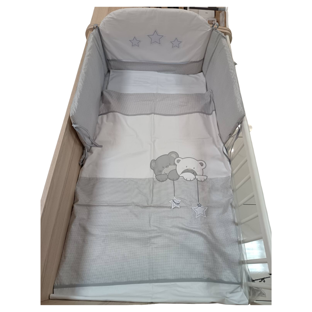 Slika 3-delna posteljnina Klups SLEEPY TEDDY BEARS